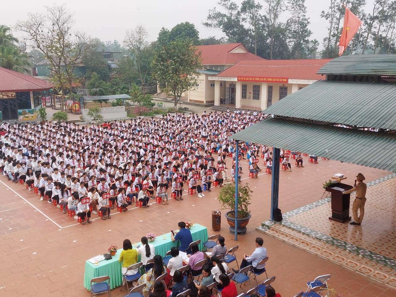 Trường tiểu học xã Thanh Luông năm học 2023 - 2024